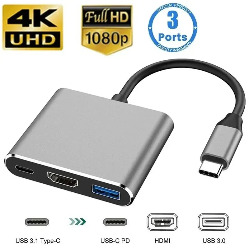 USB C Hub USB Splitter 8 in 1 USB Extender