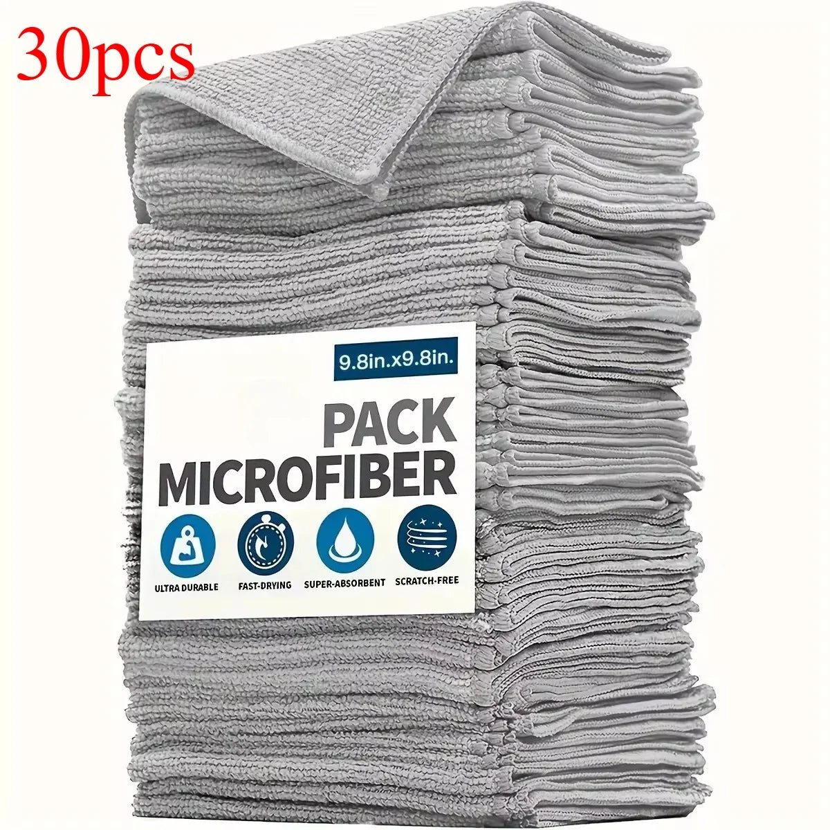 Kitchen towel cleaning set, with highly absorbent, soft and stain-removing fabric