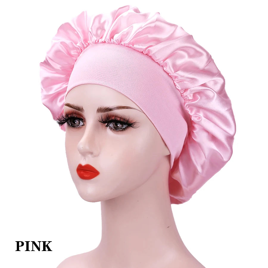 Silk Satin Bonnets for Women & Men