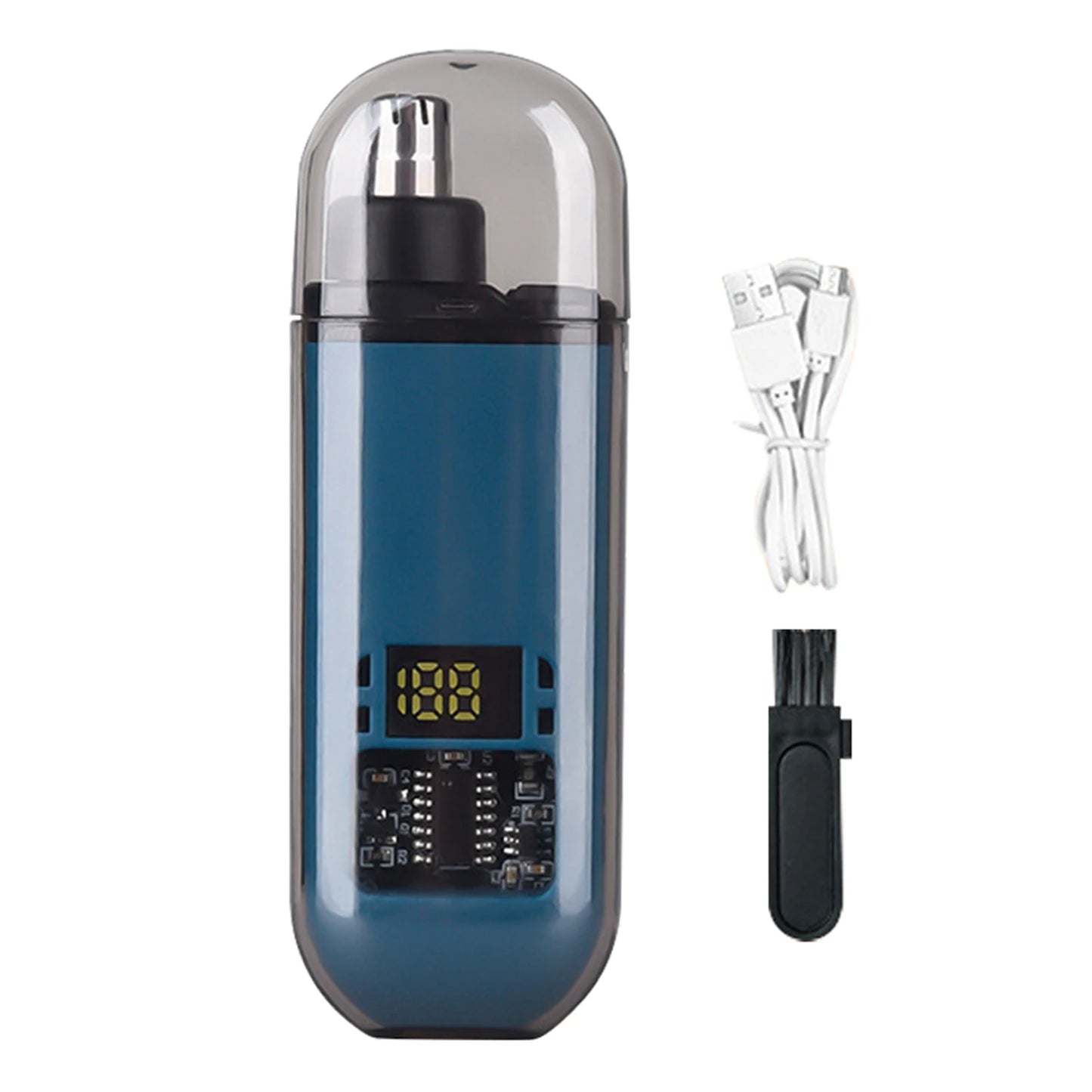 USB charging nose and ear hair trimmer