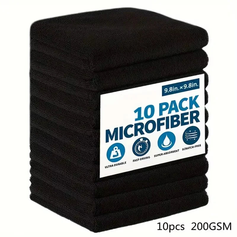 Kitchen towel cleaning set, with highly absorbent, soft and stain-removing fabric