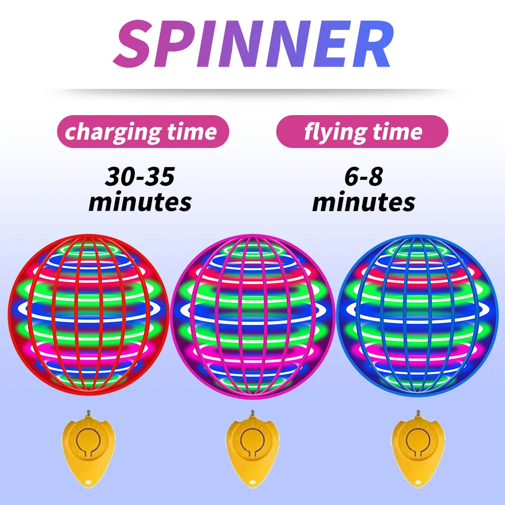 Flying Ball Children's Hand Controlled Color LED