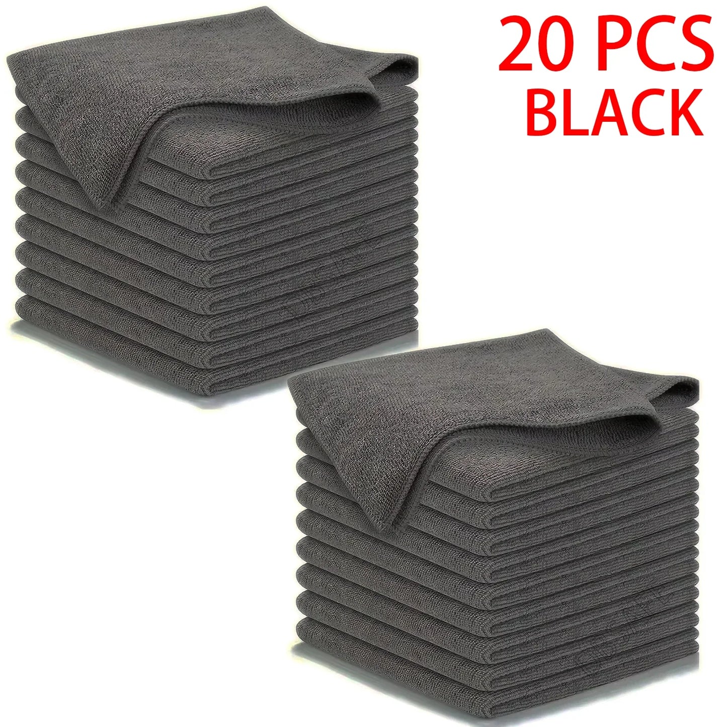 Kitchen towel cleaning set, with highly absorbent, soft and stain-removing fabric