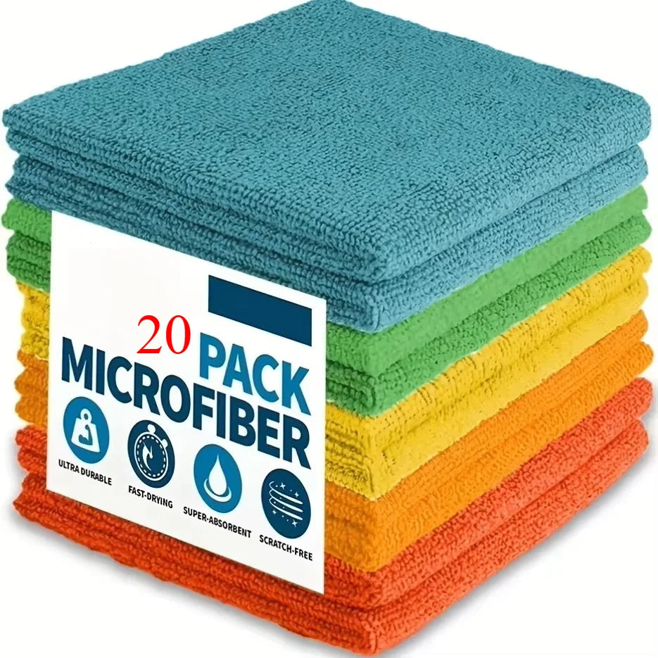 Kitchen towel cleaning set, with highly absorbent, soft and stain-removing fabric
