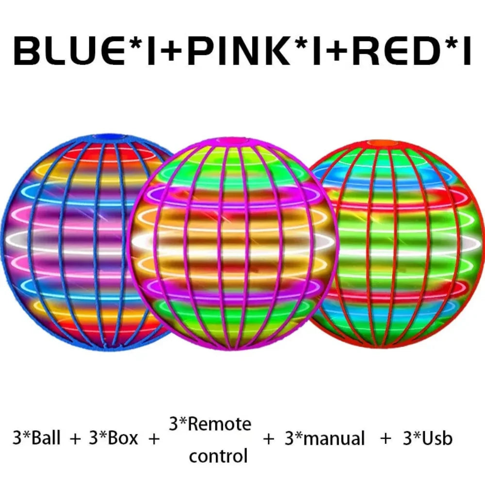 Flying Ball Children's Hand Controlled Color LED