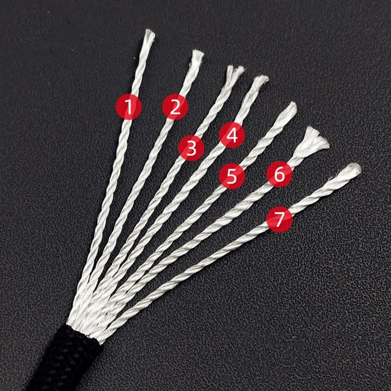 7 Cores 550 Paracord Cord