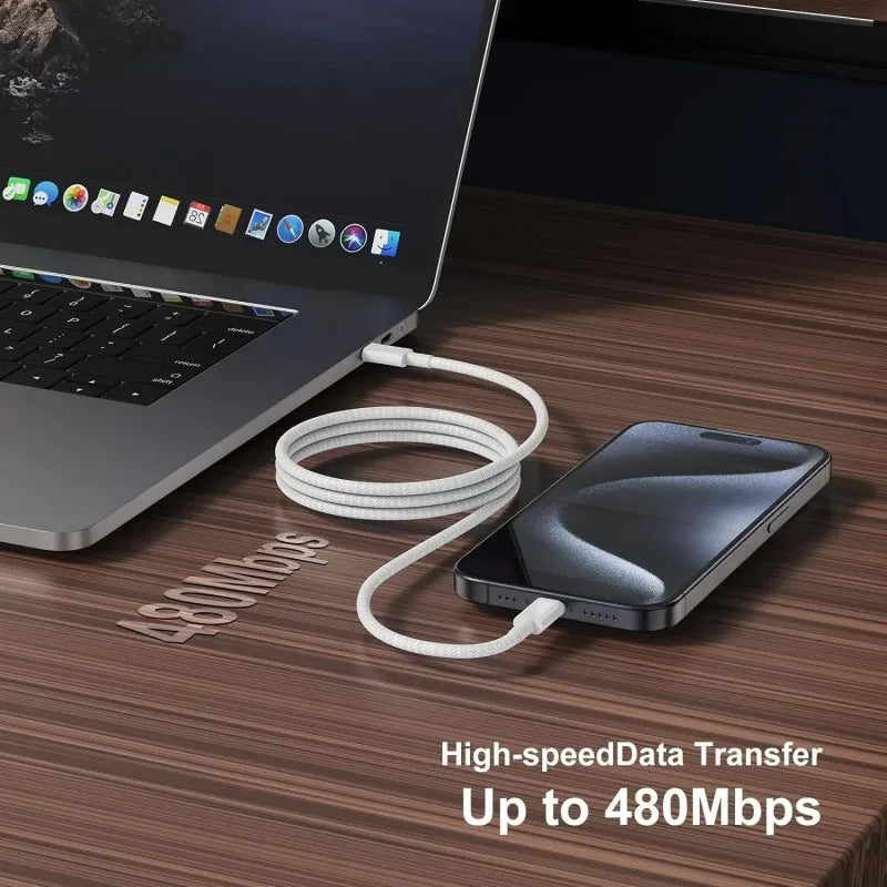 3PCS USB C Cable to USB C 100W