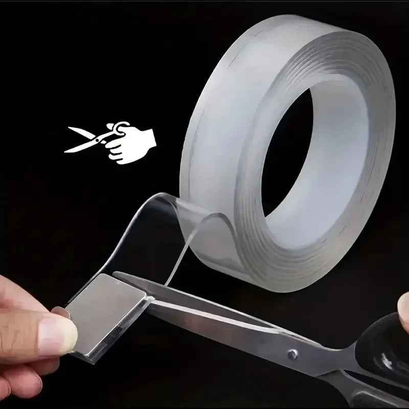 1 Roll Transparent Double Sided Nano Tape