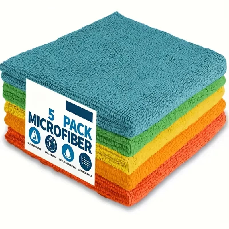 Kitchen towel cleaning set, with highly absorbent, soft and stain-removing fabric