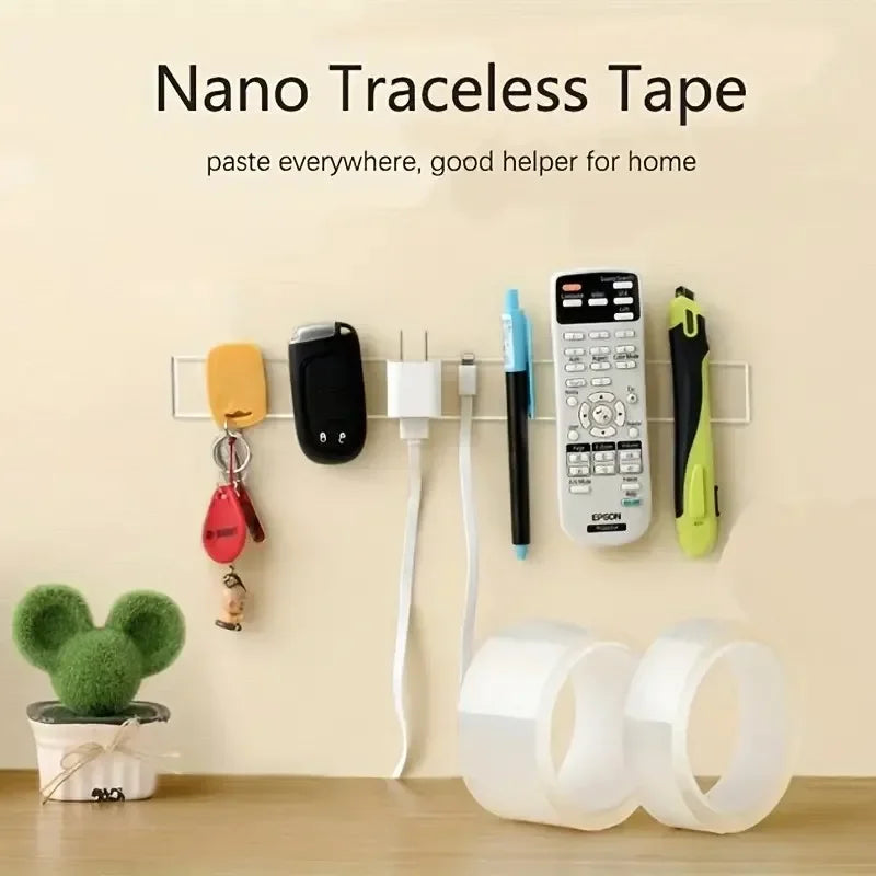 1 Roll Transparent Double Sided Nano Tape
